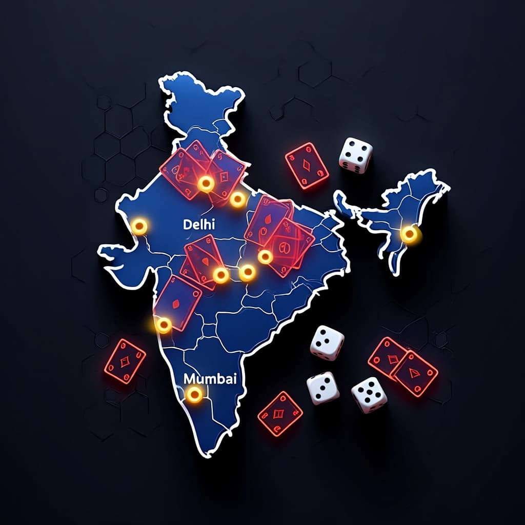 India Tournament Map